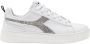 Diadora Amber Animalier Leren Sneakers White Dames - Thumbnail 1