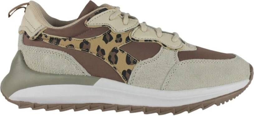 Diadora Animalier Print Sneakers Multicolor Dames