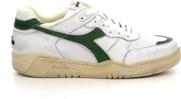 DIADORA Lage Sneakers Heren Led Combi Sneaker Maat: 40 Materiaal: Leer Kleur: Groen - Foto 9