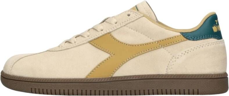Diadora Beige Tokyo Sneakers voor Herfstwandelingen