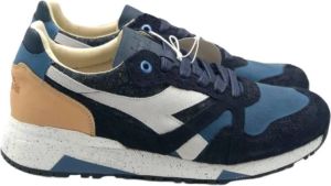 Diadora Blacksmith N9000 H Sneakers Blauw Heren