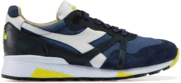 Diadora Blauw Demin N9000 H C SW Sneakers Blauw Heren