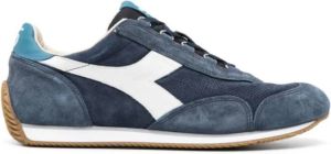 Diadora Blauwe Equipe H Suède Sneakers Blauw Heren