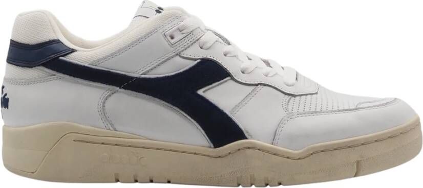 Diadora Blauwe gebruikte sneakers voor heren
