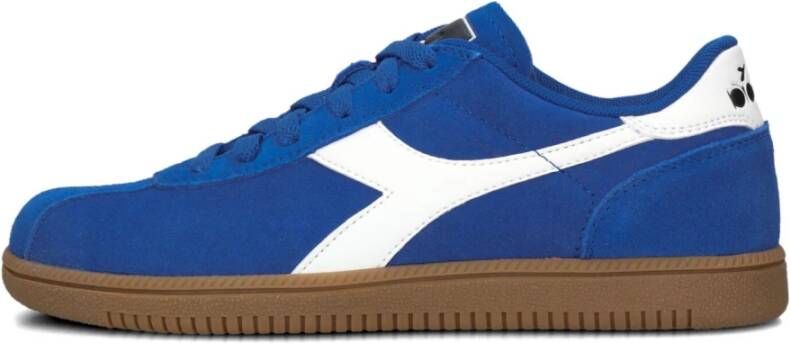 Diadora Blauwe Suède Tokyo Sneakers Blue Dames