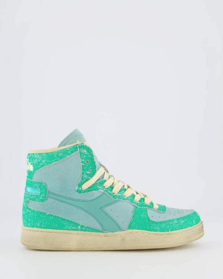 Diadora Blush Basket Sneakers Green Dames