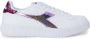 Diadora Bright Reptile Damessneakers White Dames - Thumbnail 1