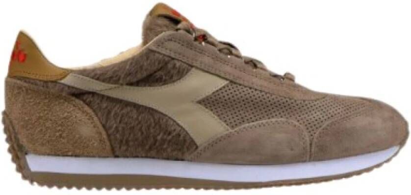 Diadora Cashmere Sport Sneakers Bruin Heren