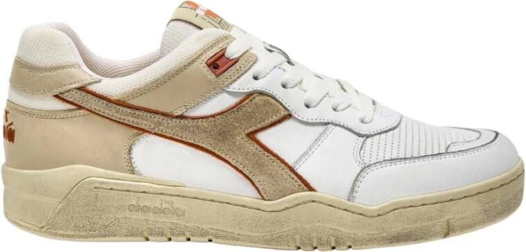 Diadora Heren Schoenen Stijlvolle Sneakers White Heren - Foto 4