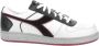 Diadora Magic Basket Low Icona Lage sneakers Leren Sneaker Wit - Thumbnail 99