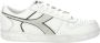Diadora Magic Basket Low Icona Lage sneakers Leren Sneaker Wit - Thumbnail 96