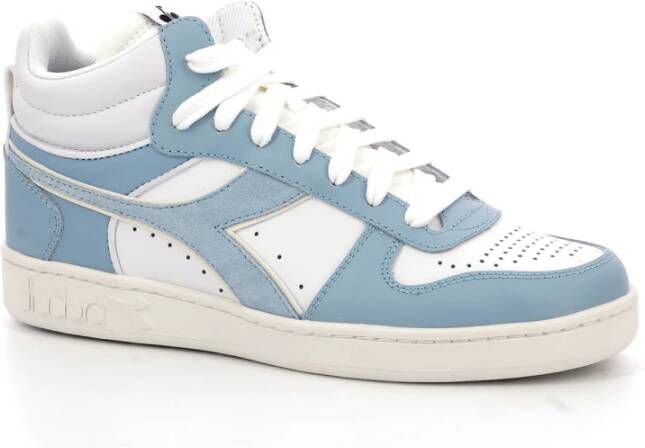 Diadora Magic Basket Demi Woman Hoge sneakers Leren Sneaker Dames Blauw - Foto 5