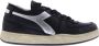 Diadora Sneakers Dames Lage sneakers Damesschoenen Leer Venus tech dirty Zwart - Thumbnail 8