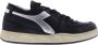 Diadora Dames Basket Row Cut Sneakers Black Dames - Thumbnail 1