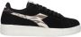 Diadora Dames Game Step Suede Animalier Sneakers Black Dames - Thumbnail 1