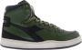 Diadora Dames Mi Basket Used Green Dames - Thumbnail 1