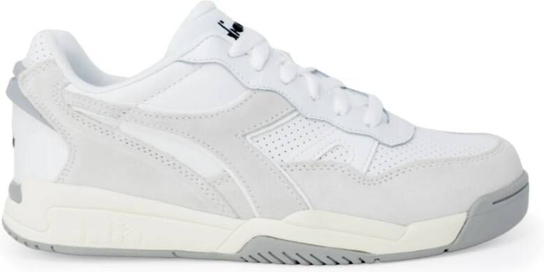 Diadora Retro-geïnspireerde Unisex Sneakers met Kleurrijke Inzetstukken White Unisex - Foto 3