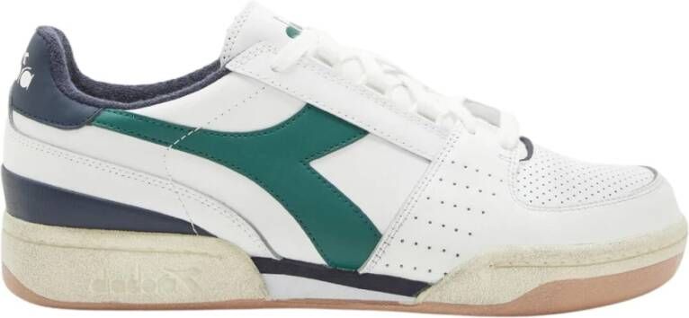 Diadora Davis Leather Lage Sneakers Multicolor Heren
