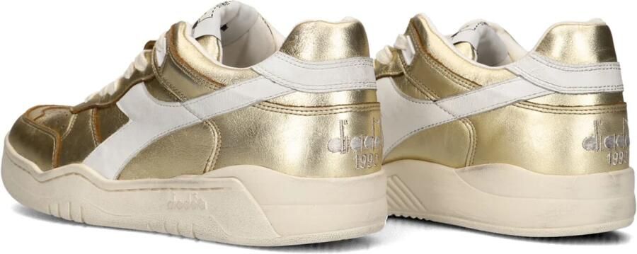 DIADORA Hoge Sneakers Dames Met Basket Sneaker Maat: 40 Materiaal: Leer Kleur: Goud - Foto 2