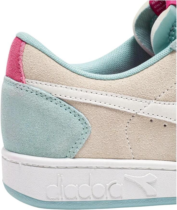Diadora Women Magic Basket Low Suede WN Whisper White Surf Spray 24 - Foto 2