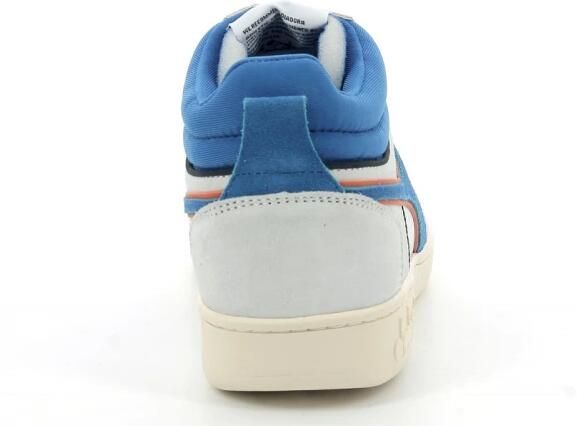 Retro Sneaker Magic Basket Demi Cut Hoge sneakers Leren Sneaker Heren Blauw - Foto 3