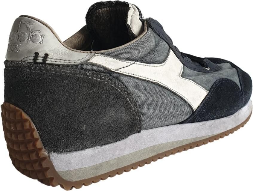 Diadora Premium Unisex Sneakers Equipe H Dirty Stone Wash Evo Blauw Heren