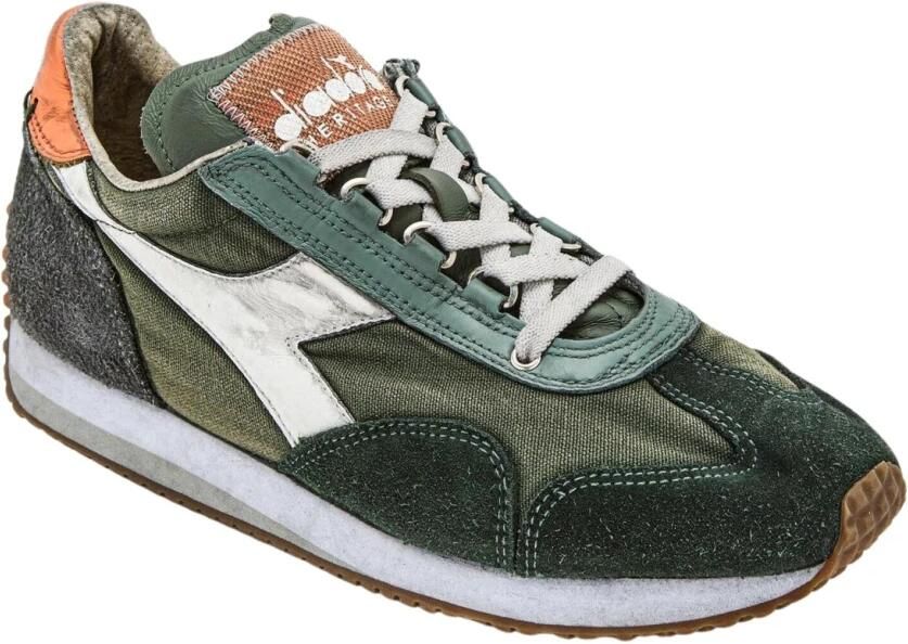 Diadora Groene Equipe H Lage Sneakers Multicolor Heren - Foto 4