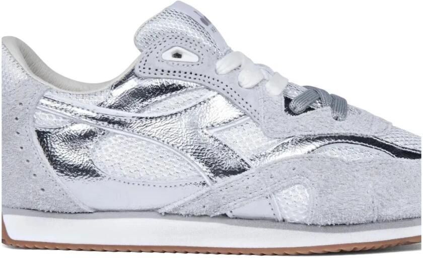 DIADORA HERITAGE Lage Sneakers Dames Equipe Revenge Suède Grijs - Foto 3