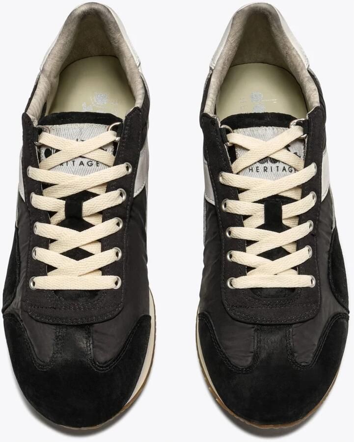 Diadora Lage Sneakers 201.182806 EQUIPE VELA SW-80013 NERO - Foto 4