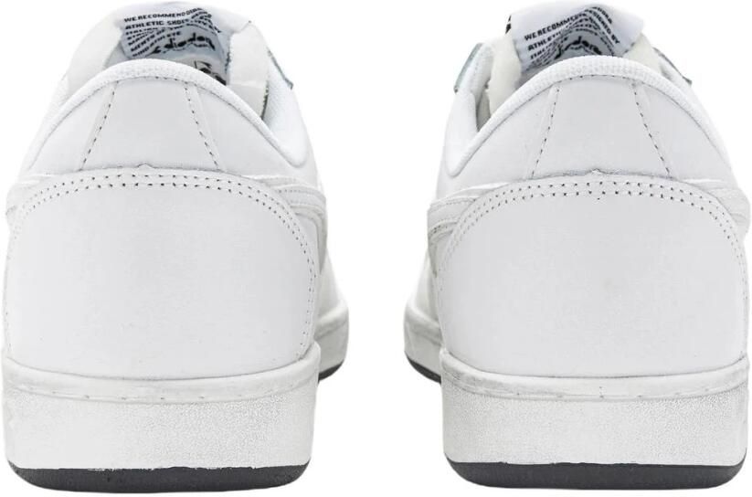 Diadora Magic Basket Low Icona Lage sneakers Leren Sneaker Wit - Foto 8