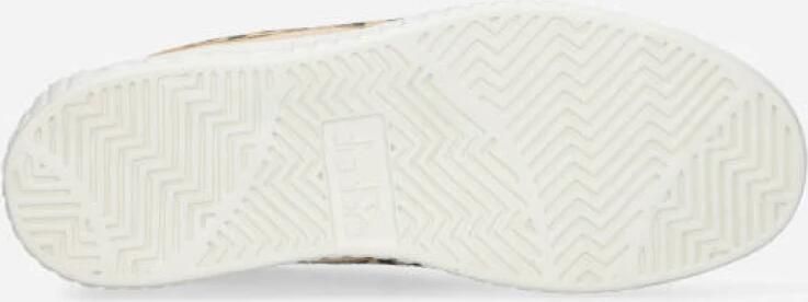 Diadora Dames Game Step Suede Animalier Sneakers Beige