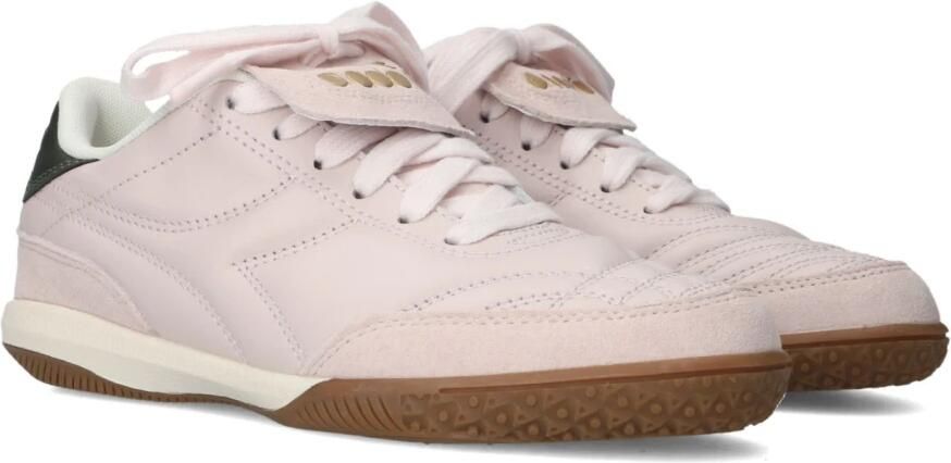 Diadora Gold Indoor Sneakers Leer Dames Roze - Foto 3