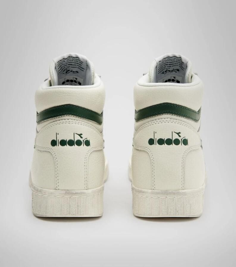Diadora Witte Hoge Sneaker Game L High Waxed