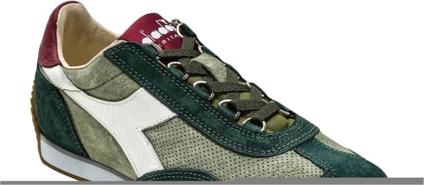 Diadora Groene Suede Heritage Sneakers - Foto 4