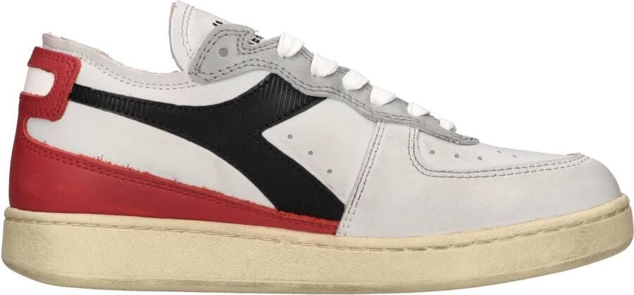 Diadora Basket Row Cut Dames Sneakers Multicolor