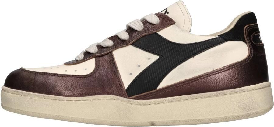 DIADORA Hoge Sneakers Dames Met Basket Sneaker Leer Bruin - Foto 2