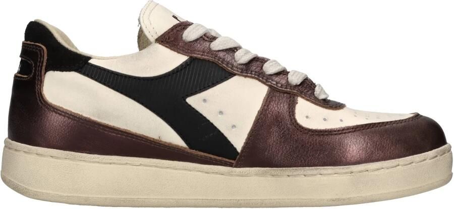 DIADORA Hoge Sneakers Dames Met Basket Sneaker Leer Bruin
