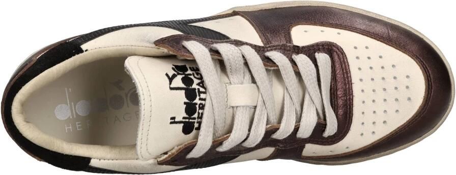 DIADORA Hoge Sneakers Dames Met Basket Sneaker Leer Bruin - Foto 5