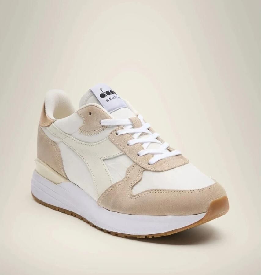 Diadora Venus Dirty sneaker van leer met suède details - Foto 2