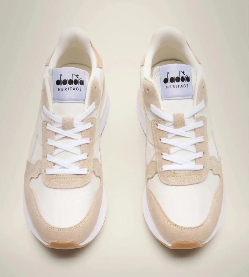 Diadora Venus Dirty sneaker van leer met suède details - Foto 3