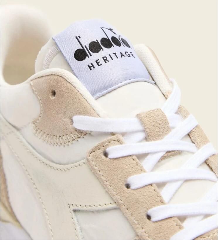 Diadora Venus Dirty sneaker van leer met suède details - Foto 5