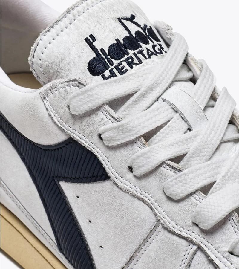 Diadora Sneakers 179043.C4656 MI BASKET LOW USD-BIANCO BLU PROFONFO - Foto 2