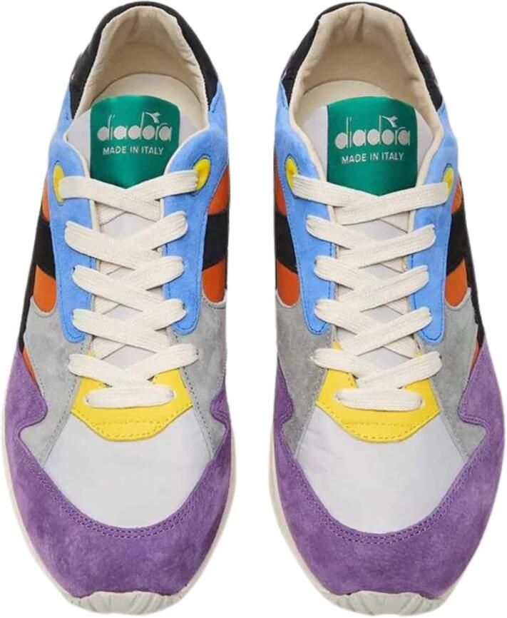 Diadora Limited Edition Paarse Leren Sneakers