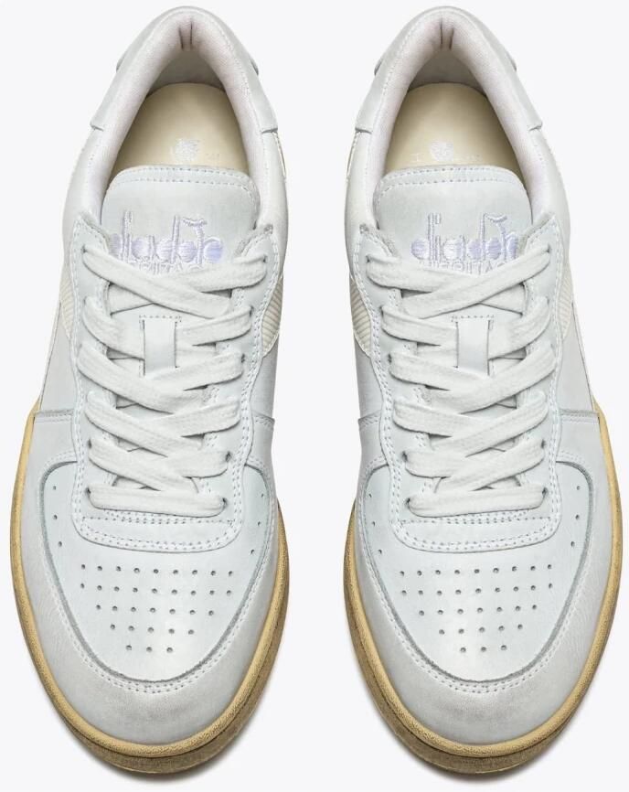 Diadora Stijlvolle Heren Sneakers MI Asket LOW Used White Heren - Foto 4