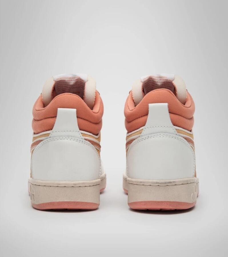 Diadora Magic Basket Demi Icona Hoge sneakers Leren Sneaker Dames Roze - Foto 2