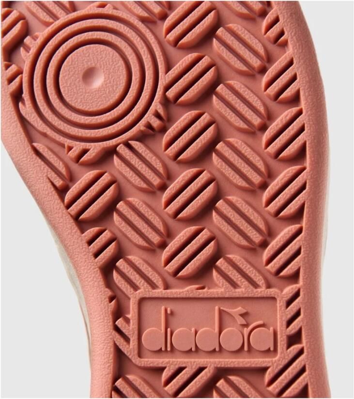 Diadora Magic Basket Demi Icona Hoge sneakers Leren Sneaker Dames Roze - Foto 3