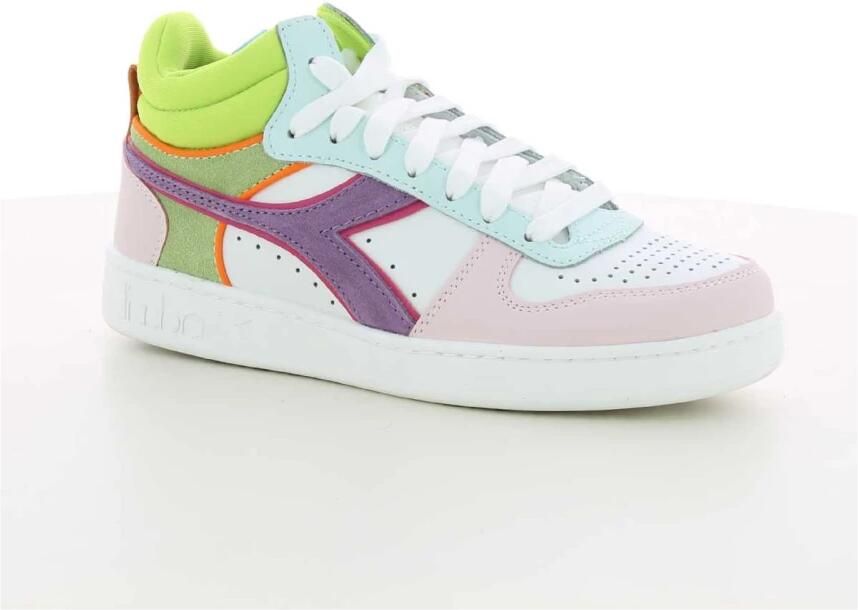 Diadora Magic Basket Demi Woman Hoge sneakers Leren Sneaker Dames Multi