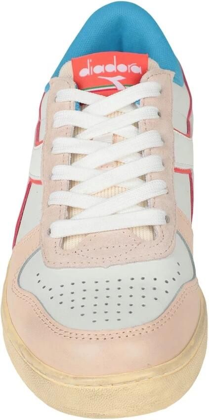 Diadora Magic Basket Low Icona Lage sneakers Leren Sneaker Wit - Foto 5