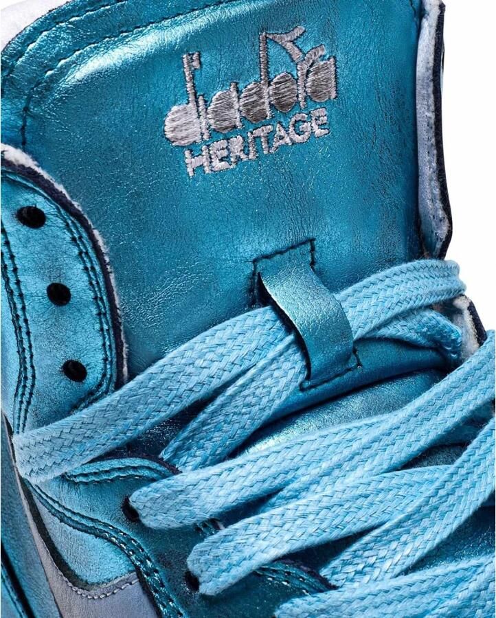 Diadora Metallic Leather Heritage Sneaker