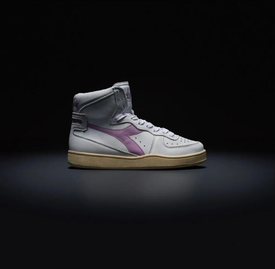 Diadora Mi Basket Suede Low Used - Foto 2